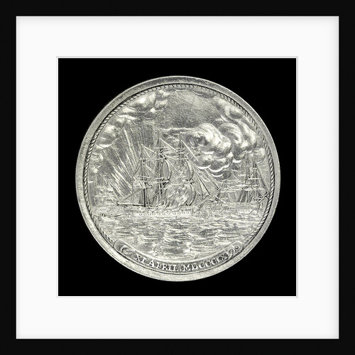 Medal commemorating the 'Mediator' Frigate and Captain J. Wooldridge, 1809; obverse by unknown