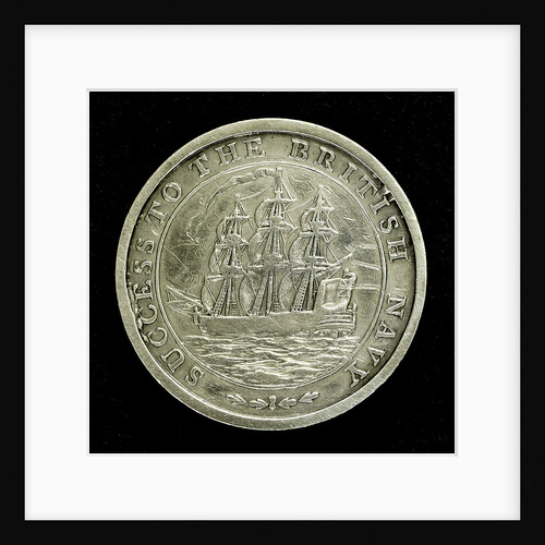 Medal inscribed success to the British Navy; reverse by unknown