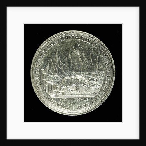 Medal commemorating Sir Charles Lewis Giesecke (1761-1833); reverse by W.S. Mossop