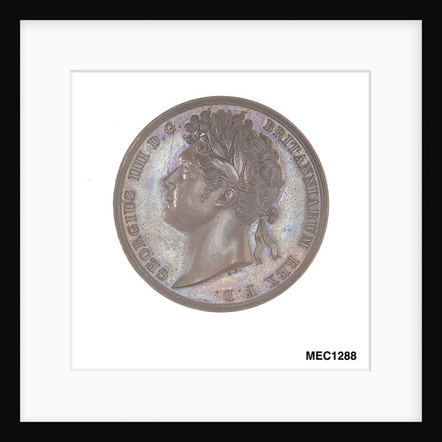 Medal commemorating the Coronation of George IV, 1821 by R.P.