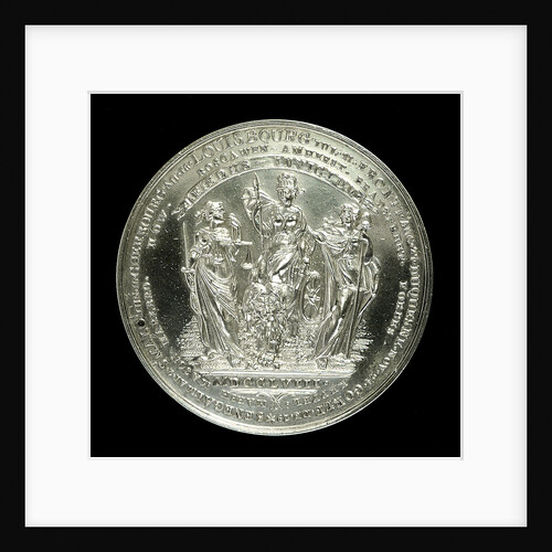 Medal commemorating the successes of 1758; reverse by Thomas Pingo