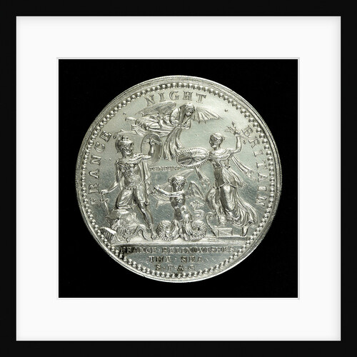 Medal commemorating the Battle of Quiberon Bay, 1759; reverse by Thomas Pingo