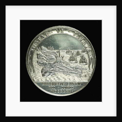Medal commemorating the capture of Belle Isle, 1761; reverse by unknown
