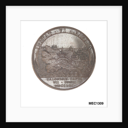 Medal commemorating the capture of Belle Isle, 1761 by unknown
