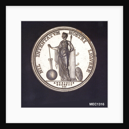 Medal commemorating Captain James Cook (1728-1779) by L. Pingo