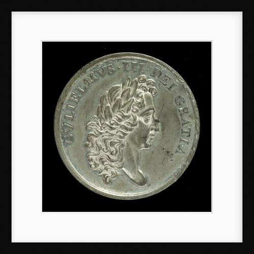 Medal commemorating the abdication of King James II, 1688; obverse by unknown
