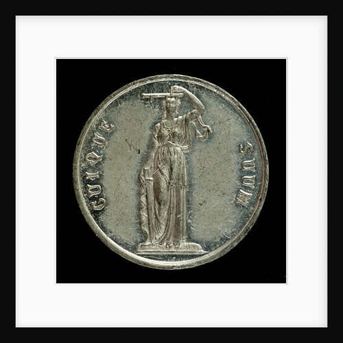 Medal commemorating the 'Ouzel Galley' Society, 1700; obverse by unknown