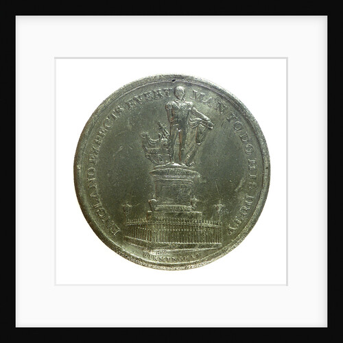 Medal commemorating the Nelson monument at Birmingham; obverse by unknown