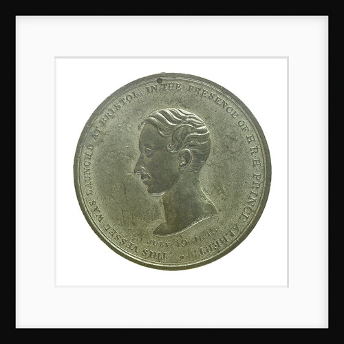 Medal commemorating the SS 'Great Britain'; obverse by E. Avern