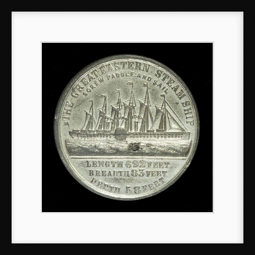 Medal commemorating the SS 'Great Eastern' by unknown