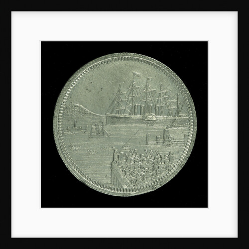 Medal commemorating the SS 'Great Eastern'; obverse by unknown