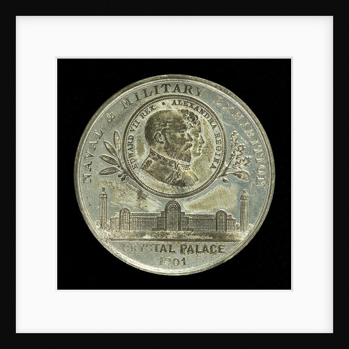 Medal commemorating the Naval and Military Exhibition and Jubilee of the Great Exhibition 1901; obverse by unknown