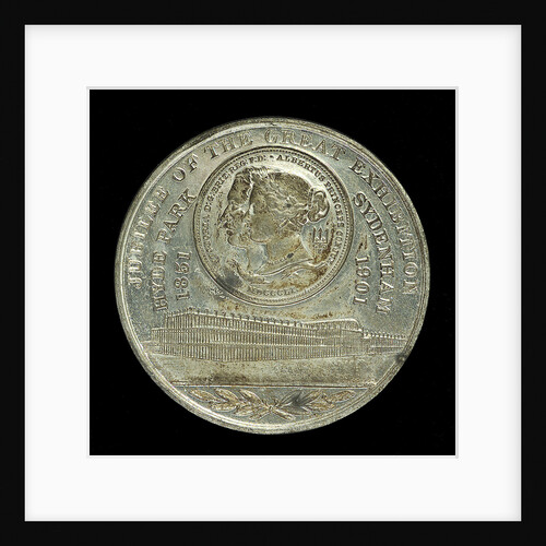 Medal commemorating the Naval and Military Exhibition and Jubilee of the Great Exhibition 1901; reverse by unknown