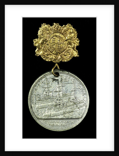 Medal commemorating the visits of the Anglo-French fleets, 1905; obverse by unknown