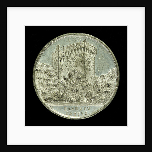 Medal commemorating the visit of the Atlantic fleet to Queenstown, 1910; obverse by J.F. O'Crowley