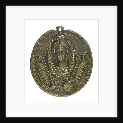 Medal commemorating Queen Elizabeth bearing the words: "Dangers averted", 1589; obverse by unknown