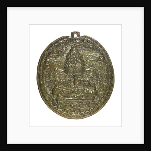 Medal commemorating Queen Elizabeth bearing the words: "Dangers averted", 1589; reverse by Unknown