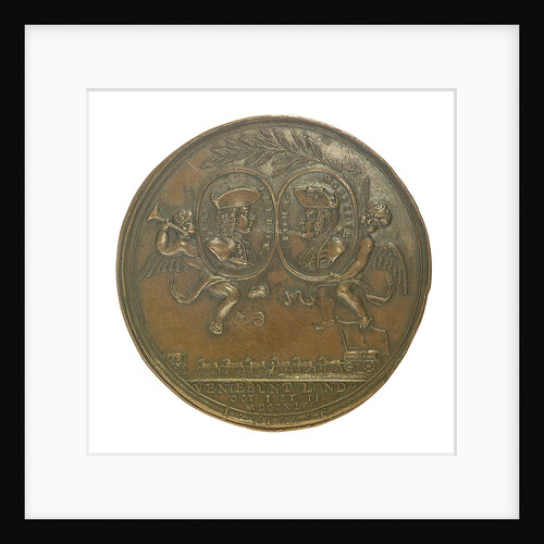 Medal commemorating the capture of French treasure ships, 1745; obverse by J. Kirk