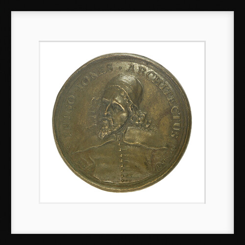 Medal commemorating Inigo Jones, architect; obverse by J. Kirk