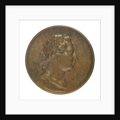 Medal commemorating the 2nd voyage of Captain James Cook, 1772; obverse by W. Barnett