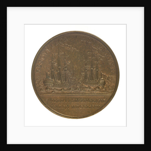 Medal commemorating the 2nd voyage of Captain James Cook, 1772; reverse by W. Barnett