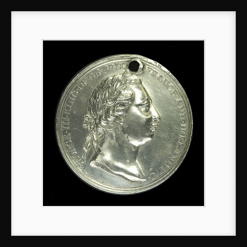 Medal commemorating Captain James Cook's second voyage; obverse by W. Barnett