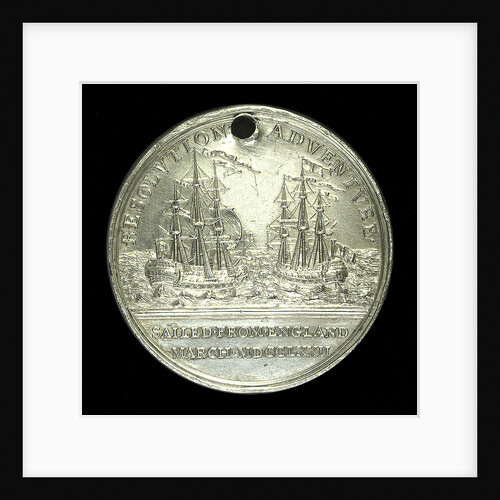 Medal commemorating Captain James Cook's second voyage; reverse by W. Barnett