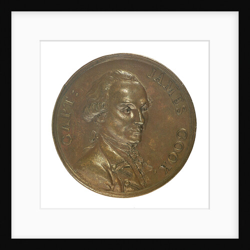Medal commemorating Captain James Cook (1728-1779); obverse by unknown
