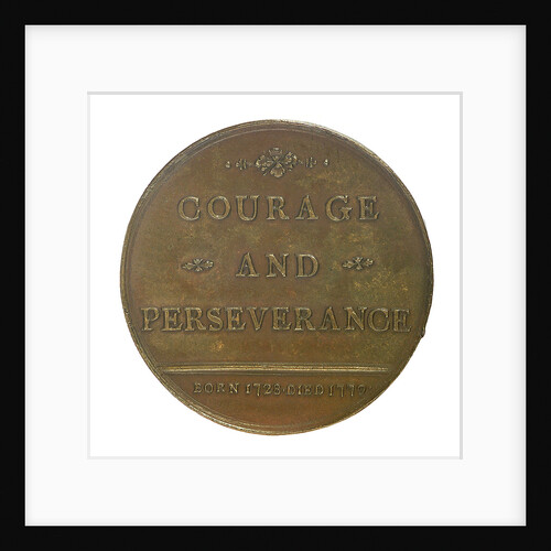 Medal commemorating Captain James Cook (1728-1779); reverse by unknown