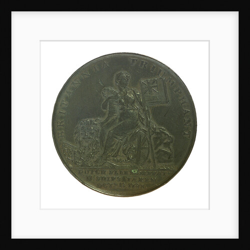 Medal commemorating the Battle of Camperdown, 1797 and Admiral of the Fleet, Adam Duncan (1731-1804); reverse by unknown