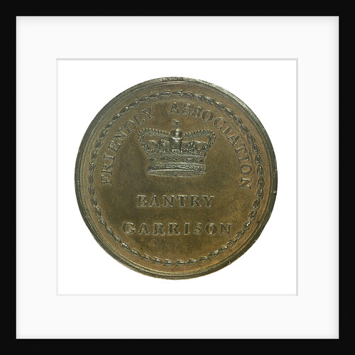 Medal commemorating the French expedition to Ireland 1796-1797 and The Irish Friendly Association; reverse by W. Mossop
