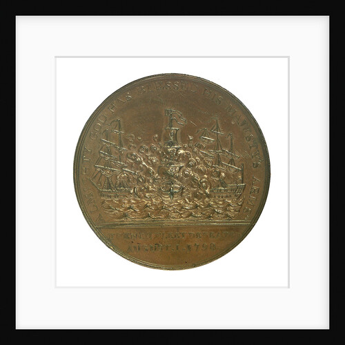 Medal commemorating the Battle of the Nile, 1798; reverse by unknown