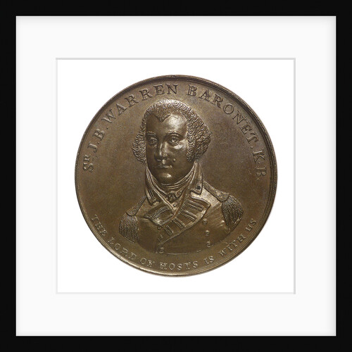 Medal commemorating the action off Tory Island, 1798 and Admiral Sir John Borlase Warren (1753-1822); obverse by unknown