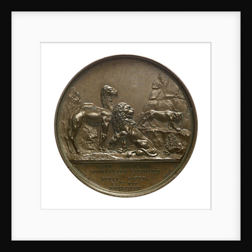 Medal commemorating the defence of Acre, 1799 and Sir William Sidney Smith (1764-1840); reverse by George Mills