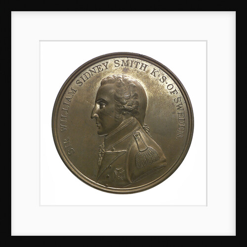 Medal commemorating the defence of Acre, 1799 and Sir William Sidney Smith (1764-1840); obverse by J.G. Hancock