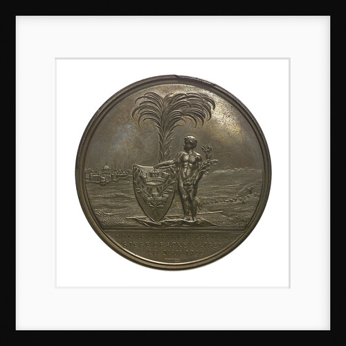 Medal commemorating the defence of Acre, 1799 and Sir William Sidney Smith (1764-1840); reverse by J.G. Hancock