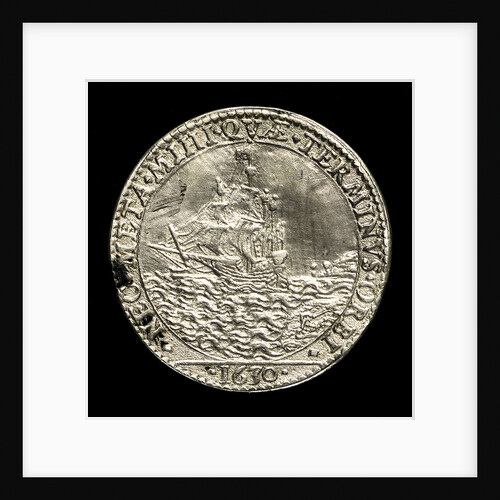 Counter commemorating the dominion of the sea; reverse by N. Briot