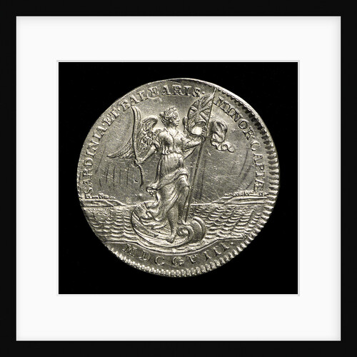 Counter commemorating the capture of Sardinia and Minorca, 1708; reverse by unknown