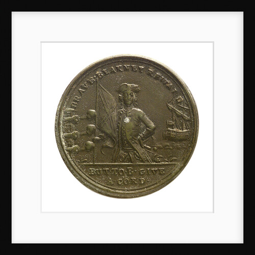 Counter commemorating the loss of Minorca, 1756; reverse by unknown