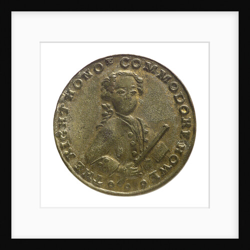 Counter commemorating Commodore Richard Howe (1726-1799) and William Pitt (1756-1806); obverse by unknown