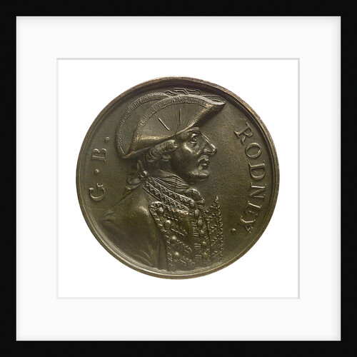 Counter commemorating the capture of St Eustatius, 1781; obverse by unknown