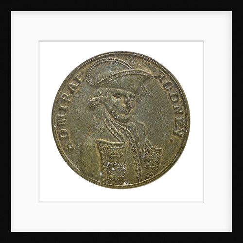 Counter commemorating the capture of St Eustatius, 1781; obverse by unknown
