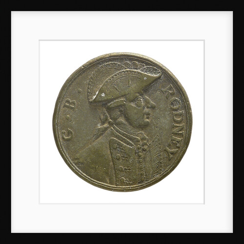Counter commemorating the capture of St Eustatius, 1781; obverse by unknown