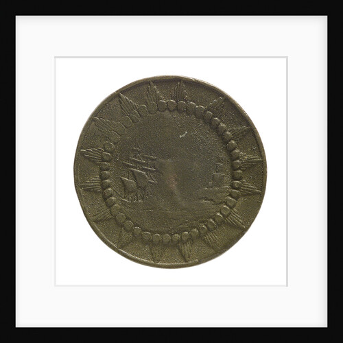 Counter commemorating the capture of St Eustatius, 1781; reverse by unknown