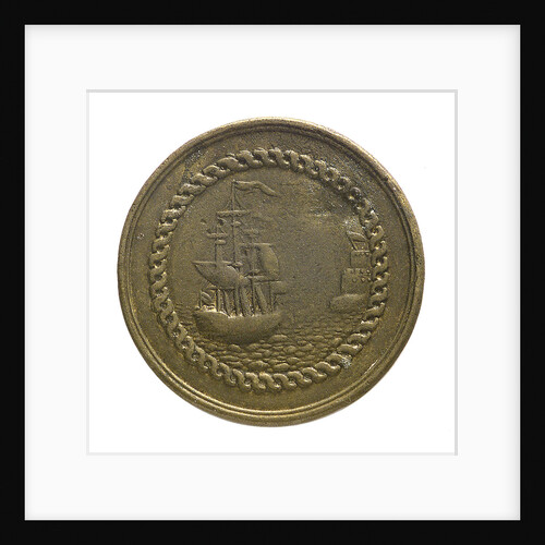 Counter commemorating the capture of St Eustatius, 1781; reverse by unknown