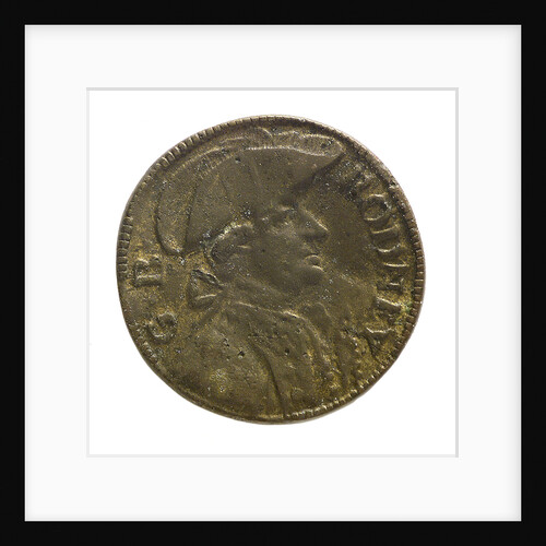 Counter commemorating Admiral George Brydges Rodney (1719-1792) and HMS 'Sandwich'; obverse by unknown
