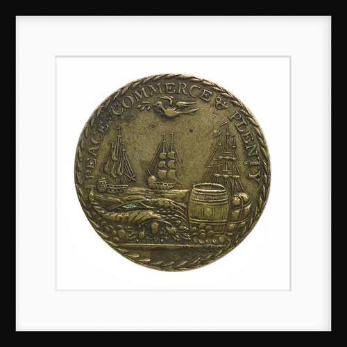 Counter commemorating the Peace of Amiens, 1801; reverse by J. Davis