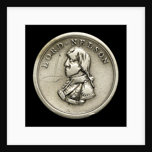 Counter commemorating Vice-Admiral Horatio Nelson (1758-1805) and the Battle of Trafalgar, 1805; obverse by unknown