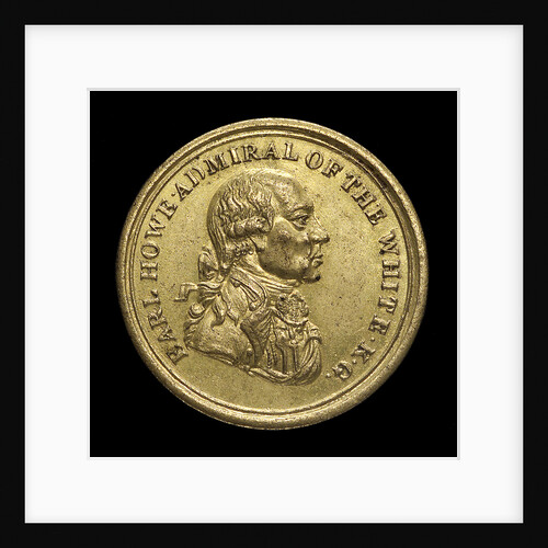 Counter commemorating Admiral of the Fleet Richard Howe (1726-1799) and the Glorious 1st of June, 1794; obverse by unknown