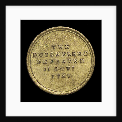 Counter commemorating the Battle of Camperdown 1797 and Admiral Adam Duncan (1731-1804); reverse by unknown